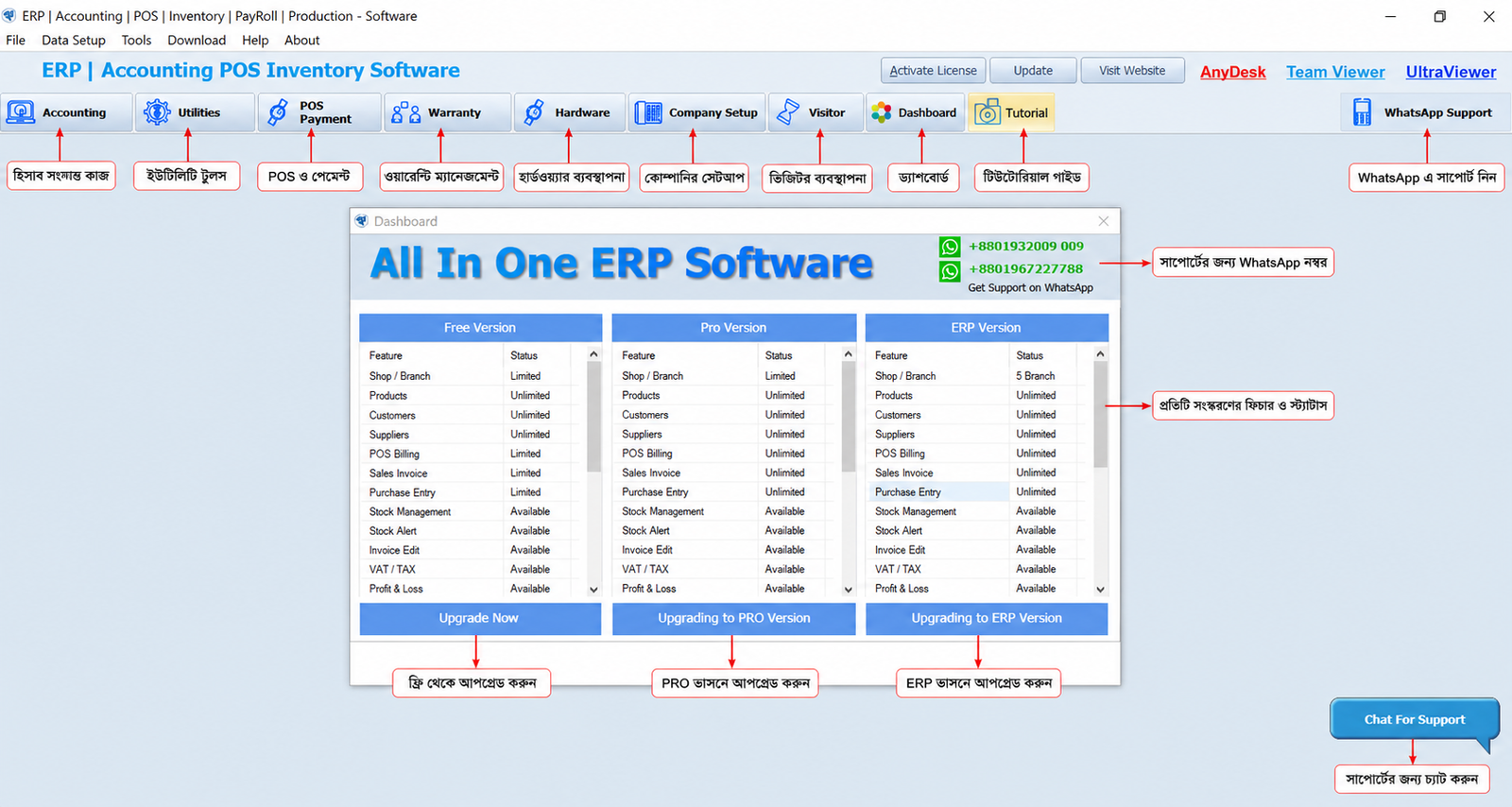 Tijel ERP Modules